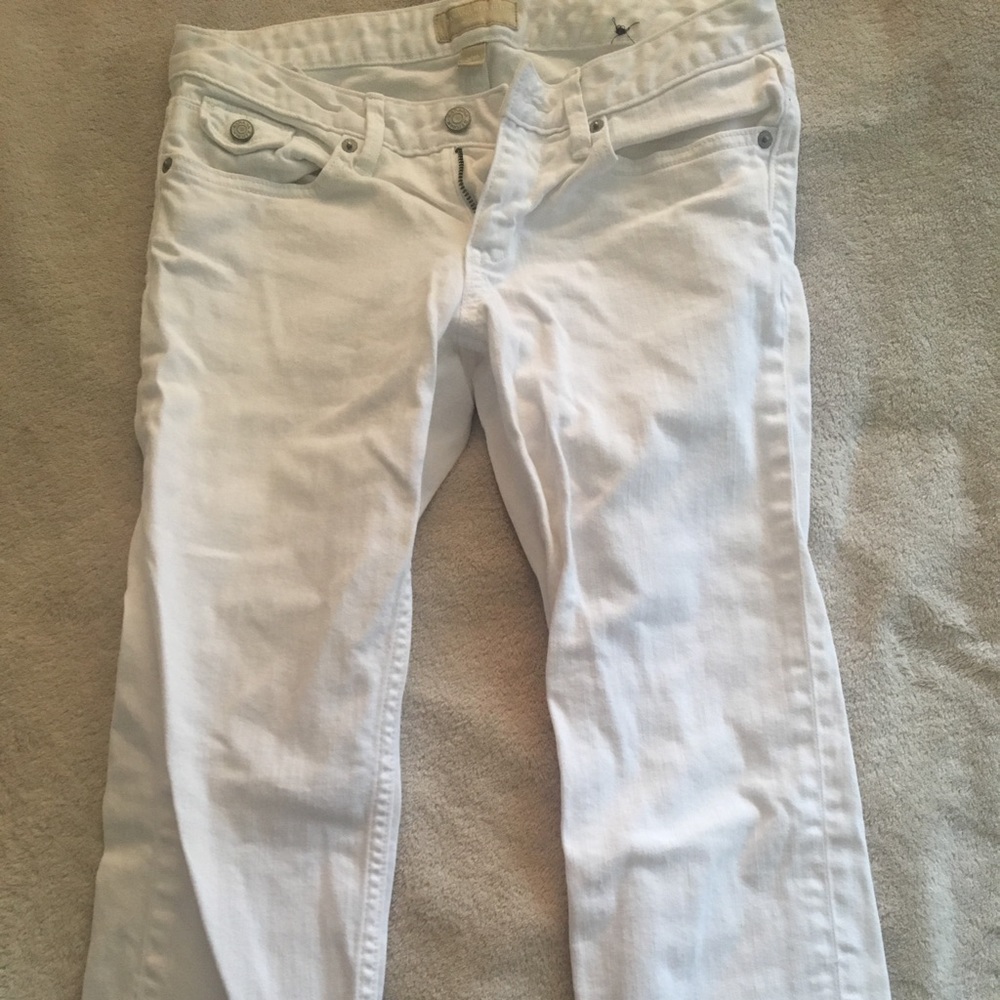 White jeans